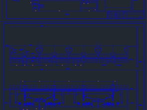 某净水厂V型滤池CAD图纸设计与给排水CAD图库资源解析